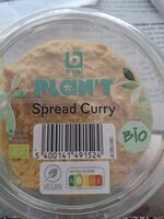 BONI PLAN'T vegan curry spread Bio