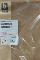 Jambon grillé