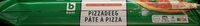 Pâte à pizza