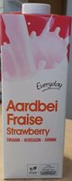 Lait a la fraise