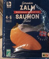 Noorse Gerookte zalm (milde rooksmaak)