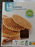 Galettes au léger goût de café