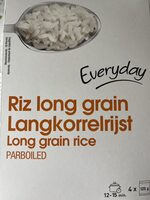 Long grain rice parboiled
