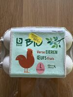 Œufs frais bio