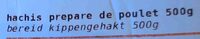Hachis prépare de poulet