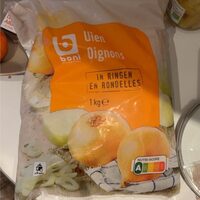 Oignons en rondelles surgelés