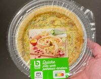 Quiche Poireaux-Lardons