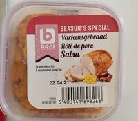 Salade Roti de porc salsa
