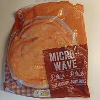 Purée patate douce