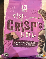 Rijst Crisps Pure Chocolade