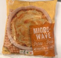Aardappelpuree met wortelen