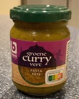 Sauce curry vert