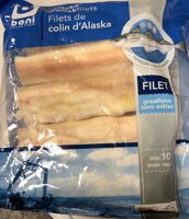 Filet de colin d’Alaska
