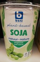 Produit soja non sucré