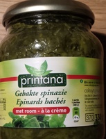 Épinards hachés à la crème