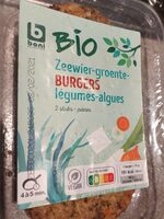 Burgers légumes-algues