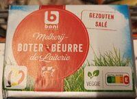Beurre de laiterie salé