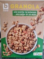 Granola met noten en honing