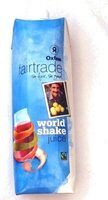Oxfam world shake juice