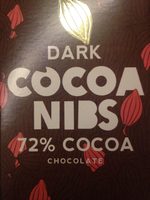 Chocolat noir bio aux pépites de cacao