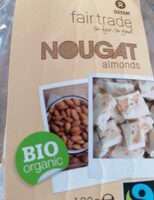 Nougat almonds
