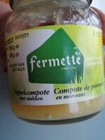 Compote de pomme en morceaux