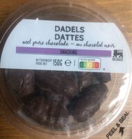 Dattes au chocolat noir
