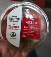 Trio tapenade