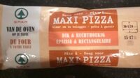 Pâte à maxi pizza