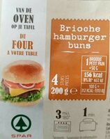 Brioche hamburger buns