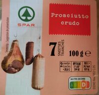 Prosciutto crudo