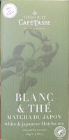 Blanc et thé Matcha du Japon