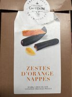 Zestes d’orange nappées