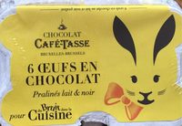 6 oeufs en chocolat
