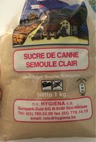 Sucre de canne semoule clair