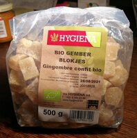 Gingembre confit bio