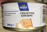 Crevettes petites décortiquées