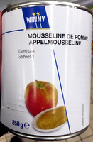 Mousseline de pomme tamisée
