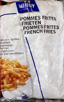 Pommes frites préfrites surgelées