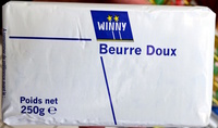 Beurre doux (82% M.G)