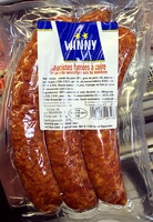 Saucisses fumées à cuire