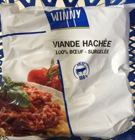 Viande hachée 100% bœuf surgelée