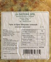 Tarte Al Djote Moyenne