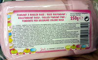 Fondant à rouler rose