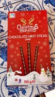 Chocolate mint sticks dark