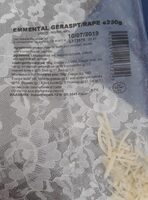 Emmental rapé
