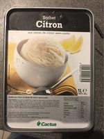 Sorbet citron