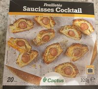 Feuillete saucisses coktail