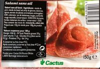 Salami sans ail