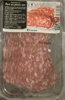 Saucisson Sec Pavé au poivre noir